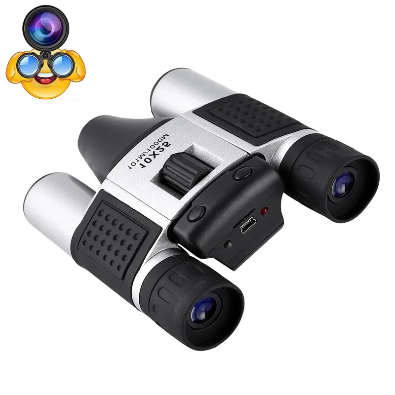 

CMOS Digital Mini Camera USB 10X25 Binoculars Telescope for Tourism Hunting Photo DVR Video Record DT08