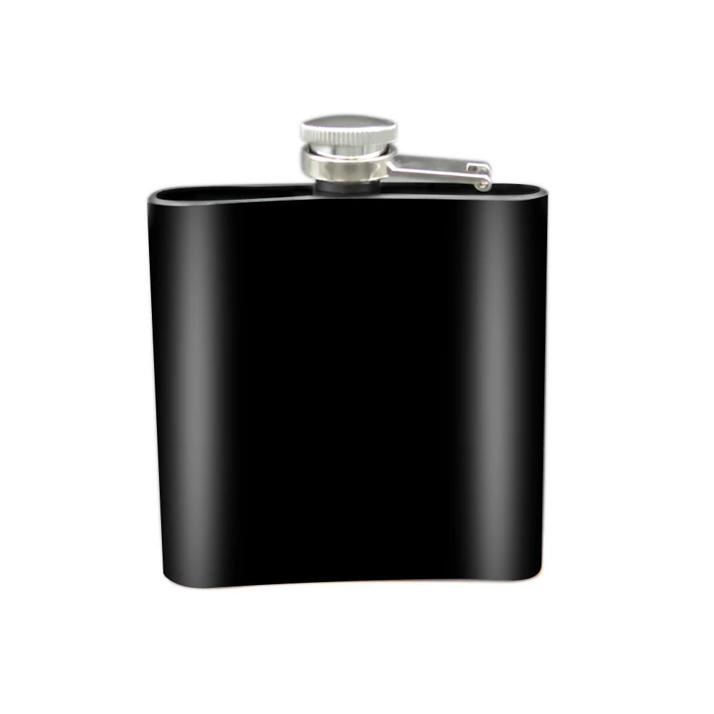 8 oz Pocket Size Matte Stainless Steel Hip Flask for Storing Whiskey