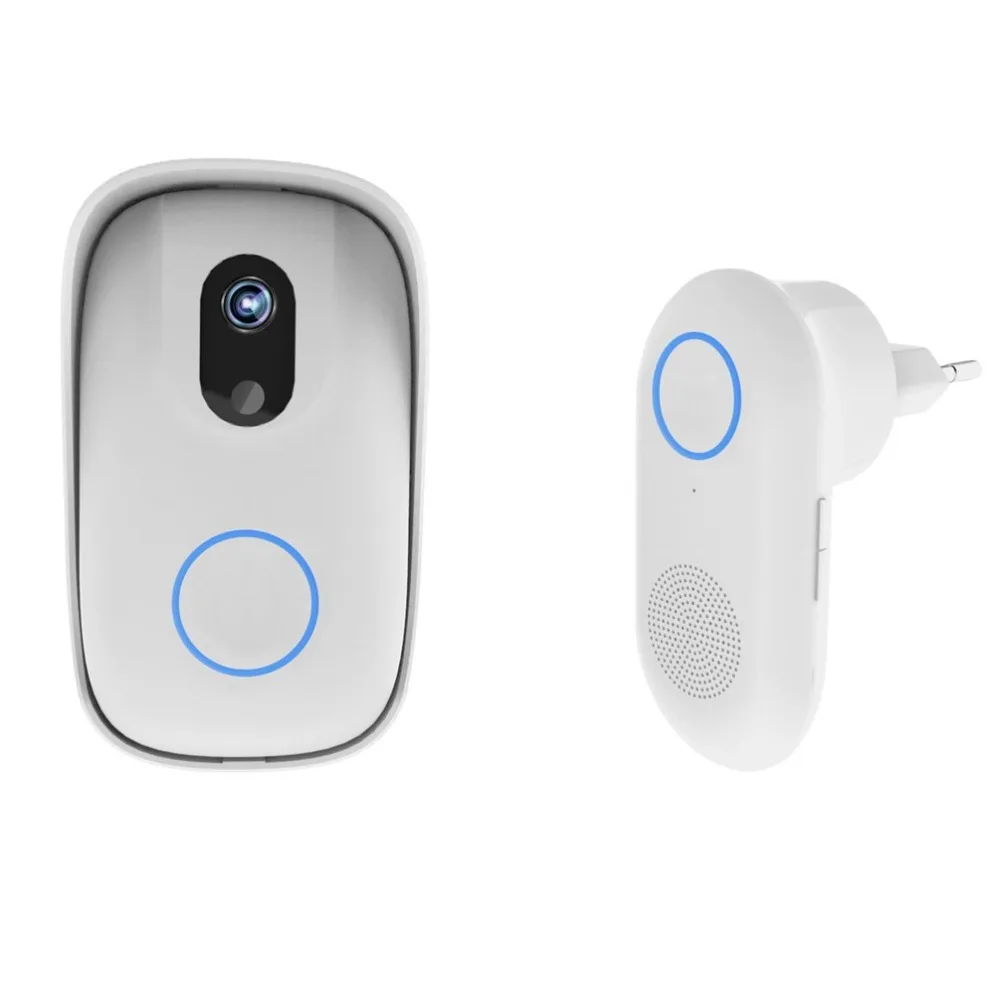 

Professional One To One Unique WiFi Wireless Doorbell Camera with Snapshot Alarm App Photo Intercom Doorbell