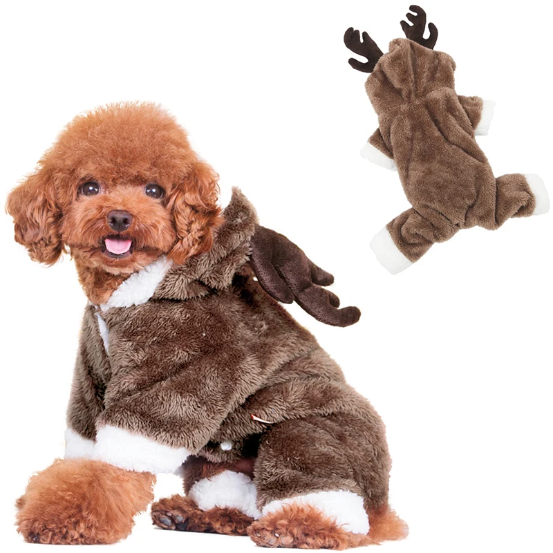 Hot Winter Warm Clothes pet dog cute costume Coat pet clothes jacket