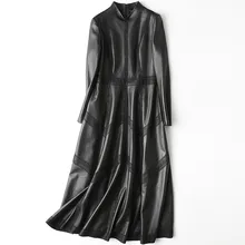 YOLANFAIRY, куртка из натуральной кожи, овечья кожа, кружевное пальто для женщин, весна-осень, ветровки, HQ18-YXG1097A, MF186