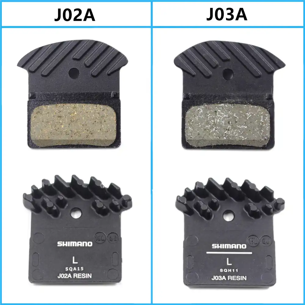2Pair For Shimano J03A Resin Cooling Fin Ice Tech Disc Brake Pads MTB XT XTR SLX