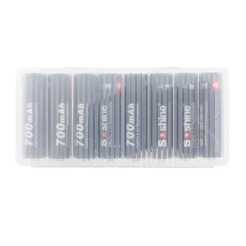 

Rechargeable 8-32Pcs 3.2V 700mAh 14500 LiFePO4 AA Battery + Portable Battery Box for LED Flashlights / Headlamps