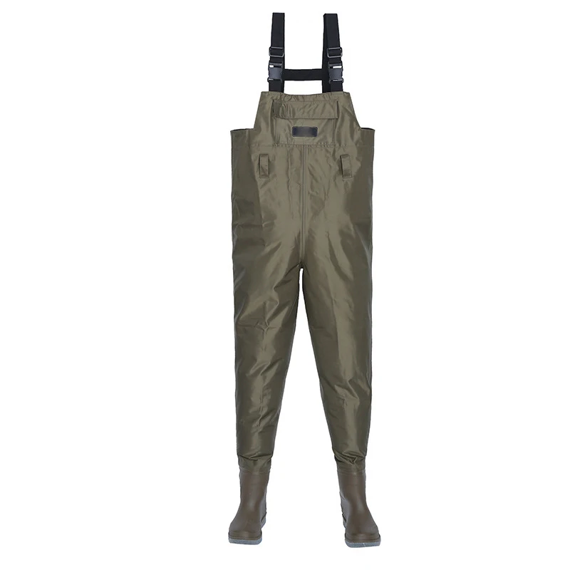 

Waterproof Waders For Fishing 36-48 Size Oxford Chest Waders With Boot For Hunting Fly Fishing Waders Respirables Para Pesca