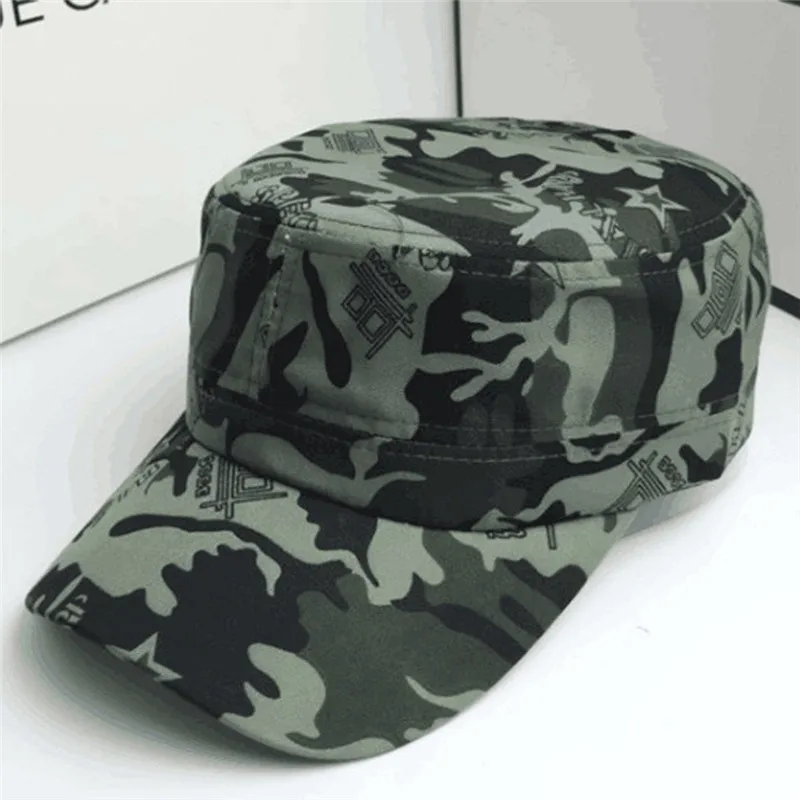 

2019 Men Women Camouflage Outdoor Climbing Baseball Cap Hip Hop Dance Hat Cap Military Hats Men Sun Hats For Women L#16