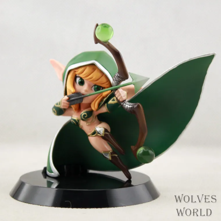  5Pcs/Set Dota 2 Figure Action Dota2 Model JUGG/Windrunner/Terrorblade/Silencer/Skeleton King Funs B