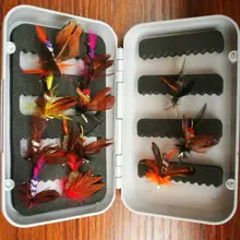 Коробка приманки для мух приманки+ 12 шт. мух приманки