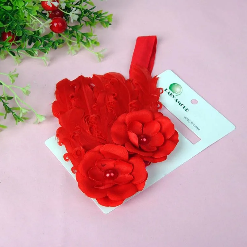 Рисунок 2 - Повязка для волос с перьями для девочек