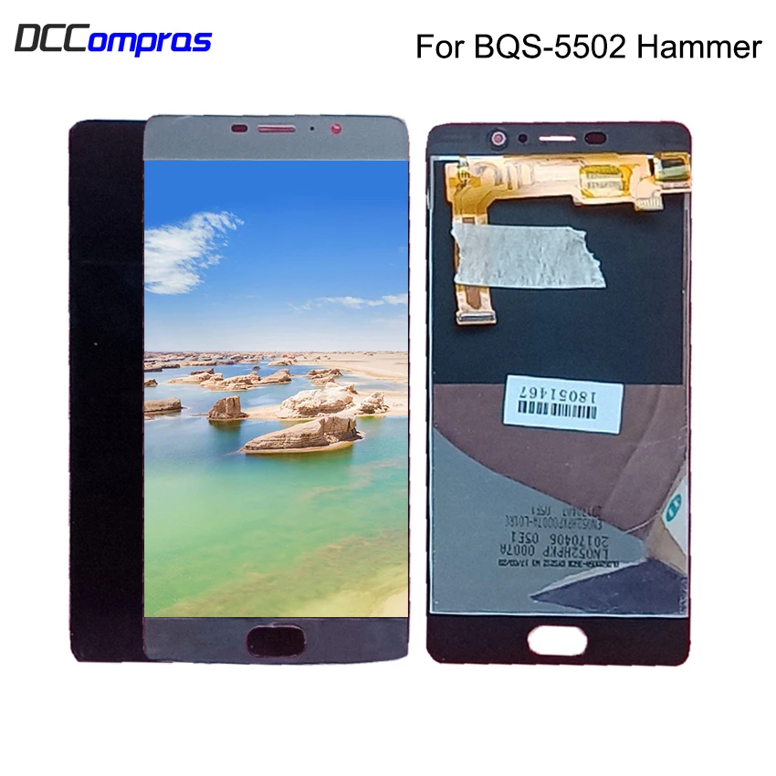 

For BQ BQS-5502 Hammer BQS 5502 BQS5502 LCD Display Touch Screen Digitizer For BQS 5502 Hammer Screen LCD Display Free Tools