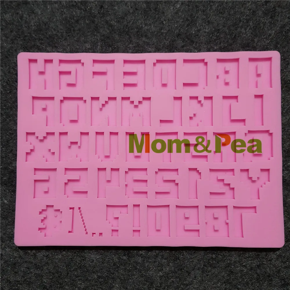 Силиконовая форма Mom &amp Pea 1236 г. с цифрами и буквами | Дом сад