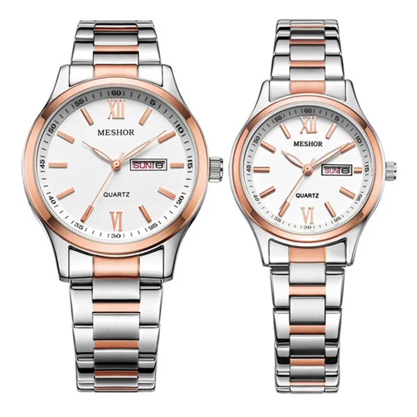(MESHOR) fashion leisure steel watch with a quartz couples MS.5019M.56.136 / MS.5019L.56.136 (MESHOR) fashion leisure steel watch with a quartz couples MS.5019M.56.136 / MS.5019L.56.136