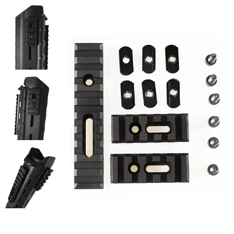 

Rifle Gun Accessories Airsoft Metal Made (NOT PLASTIC) Handguard Weaverer Picatinny Rail Scope Light Laser Mount Bases
