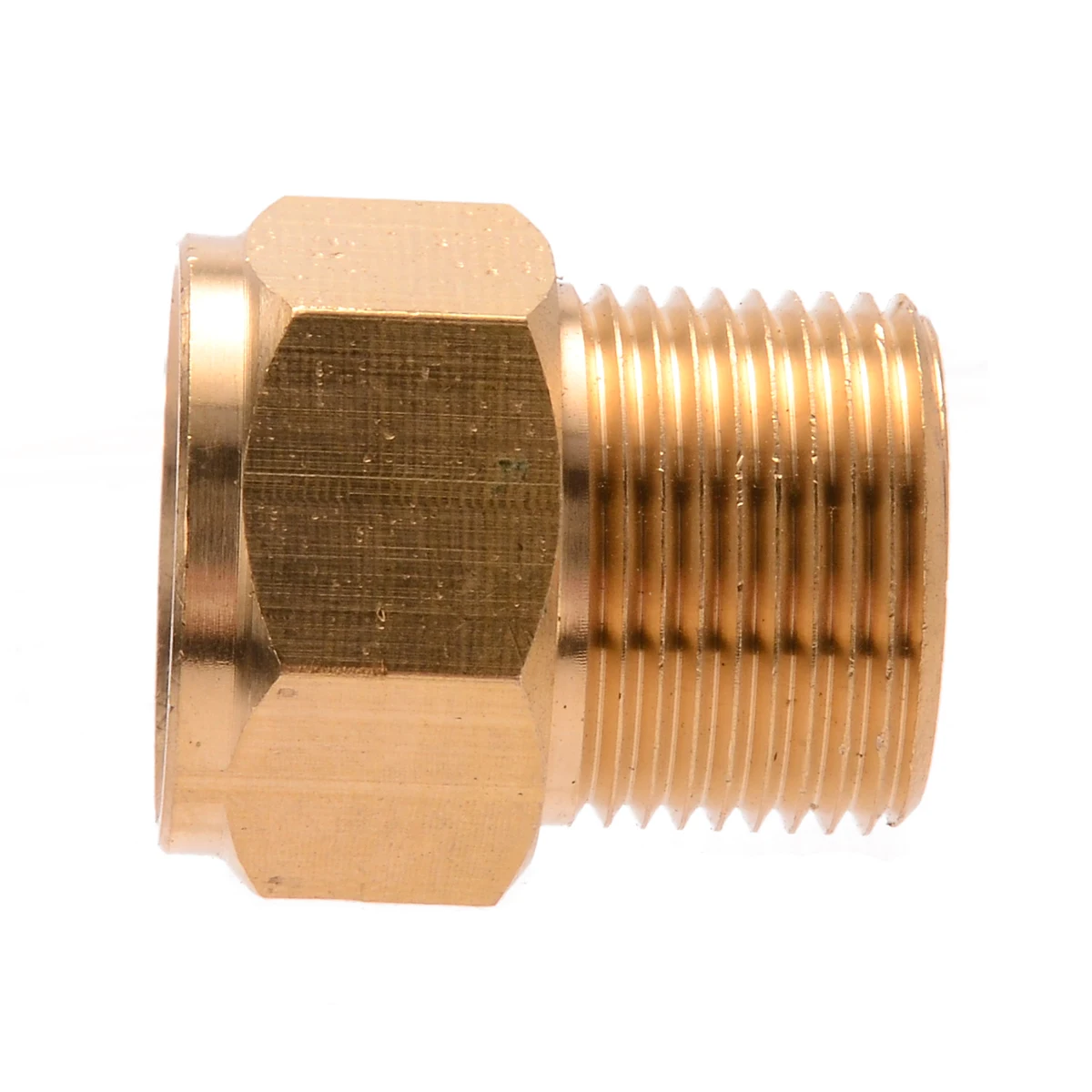 New Copper High Pressure Washer Adaptor M22 Male X M22 Female Hose Coupling Adapter For HD HDS Pressure Washer Quick Fitting