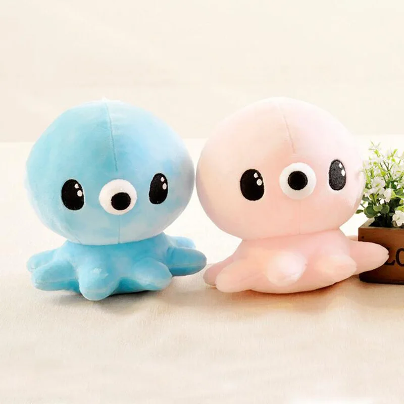 IPiggy 20 см мультфильм Kawaii кукла Осьминог супер милый осьминог с мягкими плюшевыми