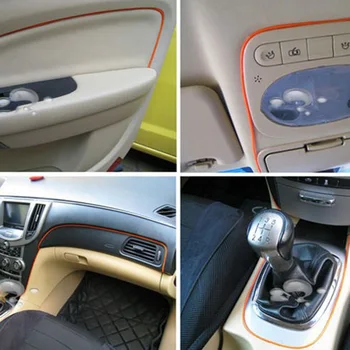 

3 Meters Auto Interior Refit Light Clamping Wire Flexible Neon Car Decorate with 12V Cigarette Drive Car Styling