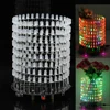 Цветной светильник RGB Dream Circle 5 мм светодиодный DIY Kit светильник DIY Kit с корпусом музыкальный спектральный модуль 8x32 точечная Матрица для подар... ► Фото 1/6