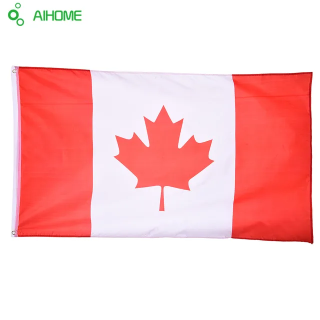 canadian flag festival party home decor office flags banner for