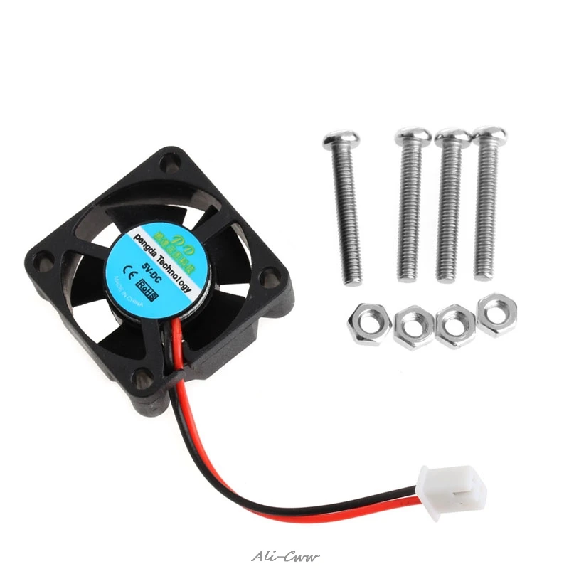 

Mini Fan Coolingfor Fan CPU For Raspberry Pi 2/3 Model Support B/B+ Shell