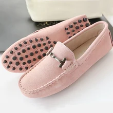 Shoes Women 2017 New brand women genuine Leather flats casual female Moccasins Spring Summer lady loafers Women Driving Shoes