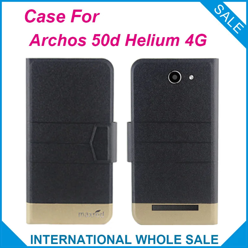 5 Colors Hot! Archos 50d Helium 4G Case New Fashion Business Magnetic clasp Ultrathin Flip Leather For | Мобильные телефоны и
