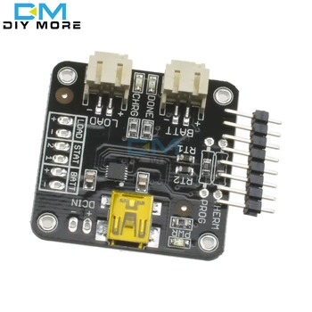 

MCP73833 USB Lithium Ion Battery Charger Module 5V Chraging LiIon LiPoly Board 3.7V 4.2V