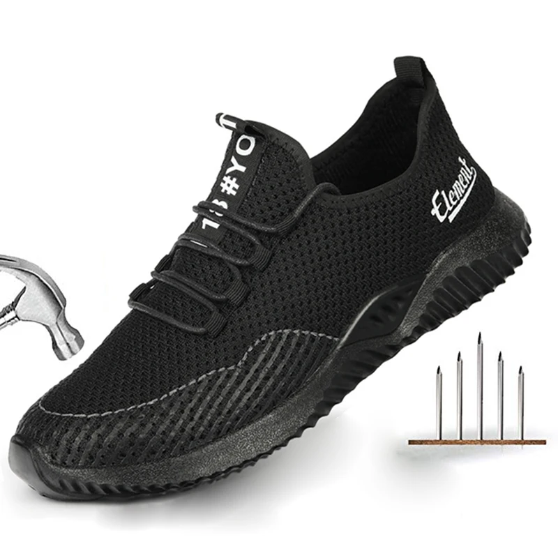 

Big Size Male Shoes Unisex Safety Shoes Men Work Safety Boot Steel Toe Boots Outdoor Work Shoes Indestructible Shoes Safety Boot