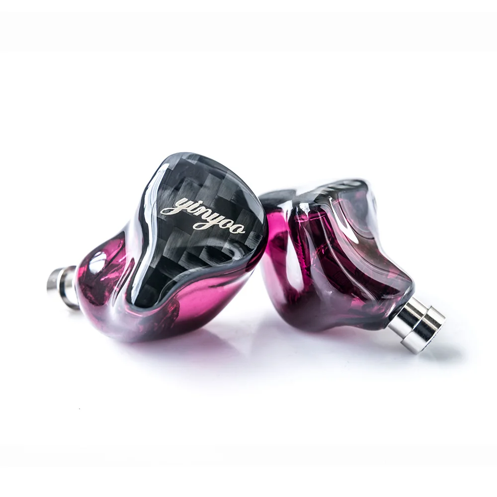 Yinyoo HQ8 8BA in Ear Earphone Custom Made Balanced Armature Around Ear Earphone Headset Earbuds With MMCX Same as QDC Shell