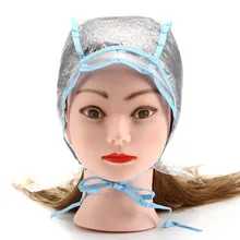 2 шт./компл. волос колпак для окраски волос с одной главной балкой с крючком кистью красящий глазурь чаевые крышка Защитная плёнка для волос Щипцы для укладки волос