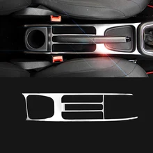 Автомобильный Стайлинг из нержавеющей стали ручной тормоз с блестками внутреннее украшение для Volkswagen POLO 2012- аксессуары украшения блестки