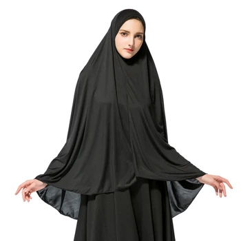 

Newest Muslim Quality Long Inner Hijab For Women Plain Color Head Shawl Islamic Women Muslim Head Scarf Wrap