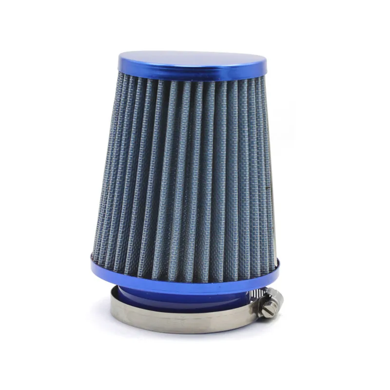 Universal Car 3" Air Filters Clamp On Stack Filtration Cold Air Intake