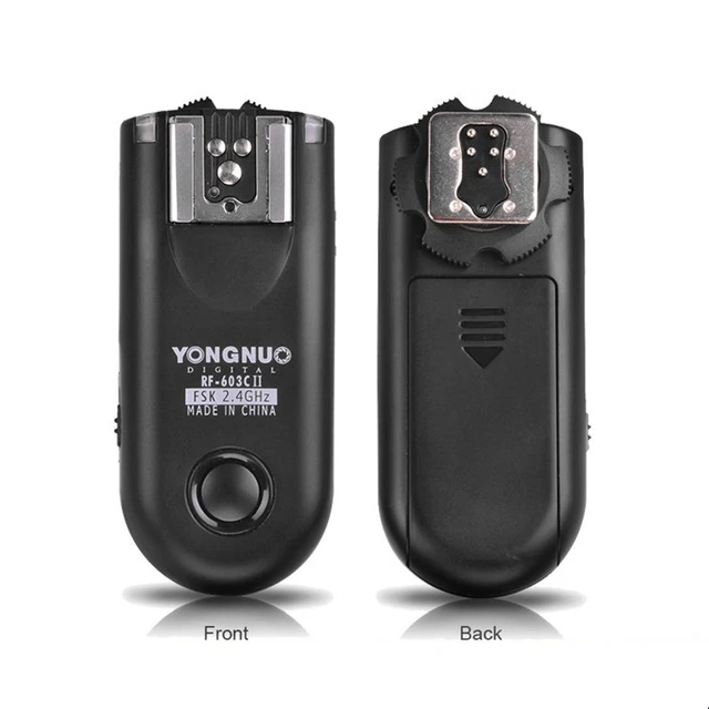 Yongnuo-ワイヤレスフラッシュトリガー,RF-603 ii rf603ii,CanonNikonカメラおよびYN-560IIIフラッシュ 用の2つのフィルターを備えたフラッシュ,YN-560IV AliExpress Mobile