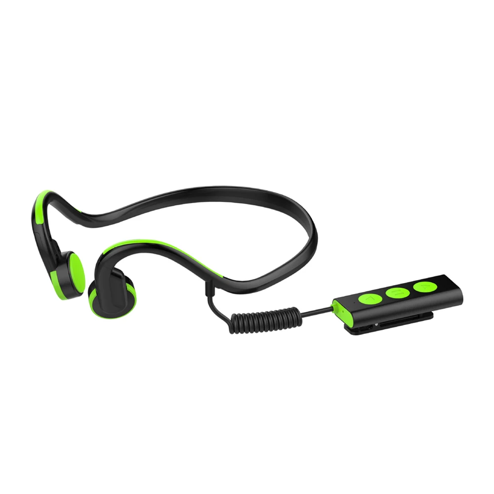 

Waterproof Bone Conduction Headset Bluetooth Neckband Running Headphone Wireless Cycling Earphone Reflective Warning Sticker