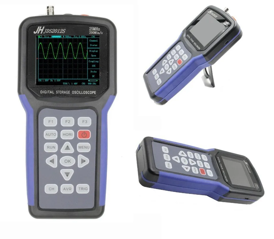 

2017 JDS2012S 4000 Counts Digital Multimeter 25MHz 200MSa/s Professional JDS2012S Handheld Digital Oscilloscope JDS2012S