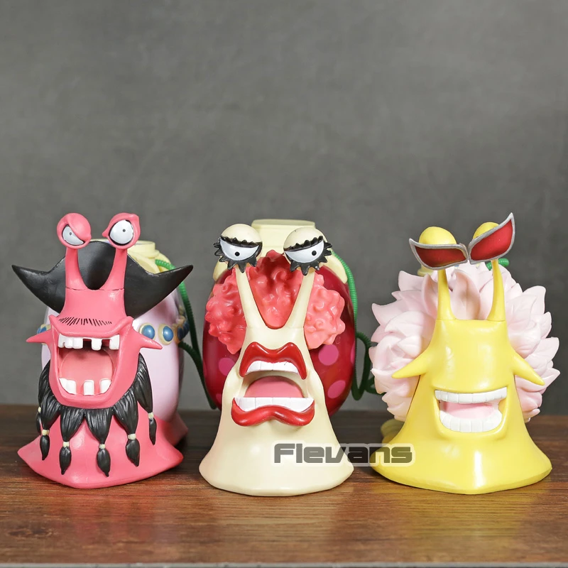 ワンピースデンデンmushi Donquixoteドフラミンゴ ビッグママ 黒ひげフィギュアトランスポンダカタツムリ置物モデルおもちゃ Null Aliexpress