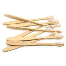 DR. PERFECT 50 шт./лот тонкая шея бамбуковая Зубная Щетка Оптом Экологичная деревянная бамбуковая зубная щетка для ухода за полостью рта черная головка