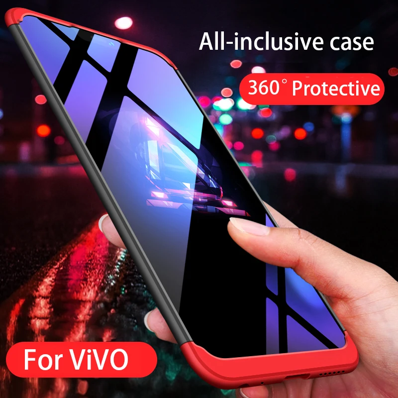 Чехол для VIVO V9 Y85 Y71 V7 плюс Y75 Y79 прочный Coque чехол полностью защищающий Телефон