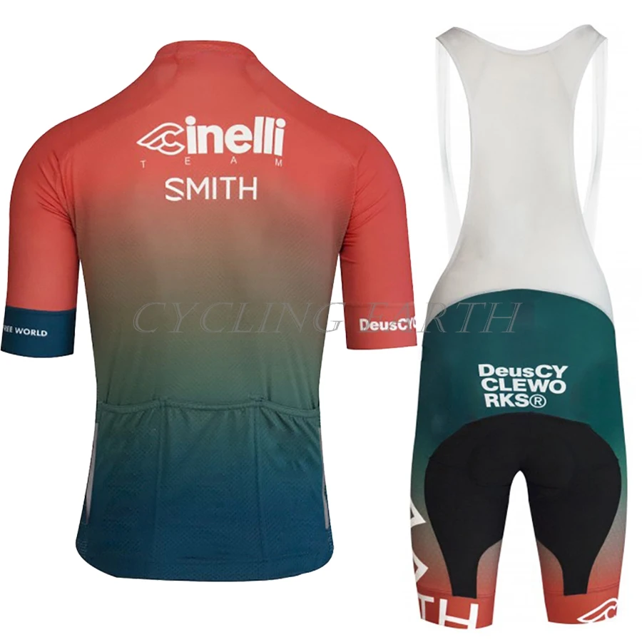 CINELLI Cycling Clothes Set Short sleeve Jersey and bib shorts Kit Summer Men bike clothing MTB Ropa Ciclismo clothing#8