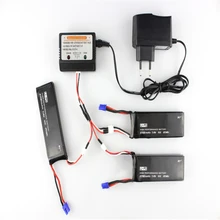 H501S 2PCS or 3pcs Battery 10C 7.4V 2700mah RC Drone Battery For H501s RC Quadcopter Drone Spare Parts