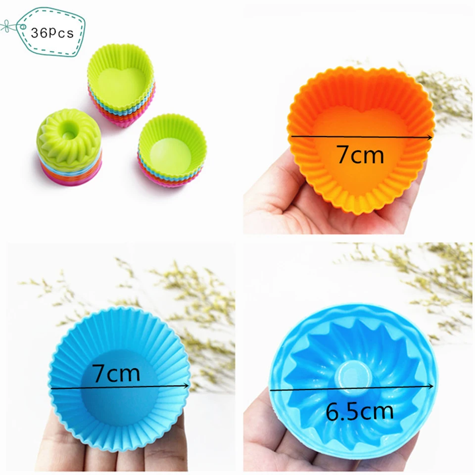 Silicone-Round-Cake-Mold-DIY-Toast-Bread-Pans-Tiramisu-Dishes-12-Cup-Cake-Mold-7-hole
