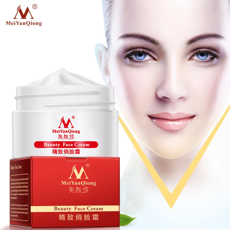 

Meiyanqiong Firming Face Cream Moisturizing Whitening Face Care Anti-winkle Anti Aging V-face Thin Face Cream Skin Care 40g