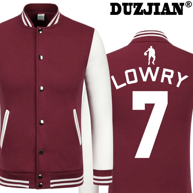duzjian spring new raptor kyle lowry casual jacket cheap men winter