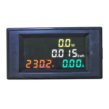 

AC80-300V 100A Multi- Functional Color Screen Current Voltage Power Meter D69-2049