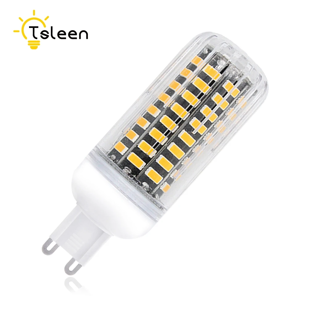 G9 5733 SMD светодиодный светильник световой поток более 5730 2835 Светодиодный светильник-кукуруза 220 В 230 в 240 В 110 в 120 в 15 Вт 12 Вт точечный светильник