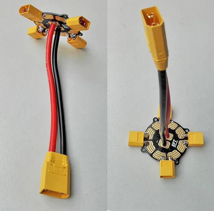 Large current 200A multi-rotor hub plate ESC power distribution board for plant protection drone multicpoter accessories XT60 90 Large current 200A multi-rotor hub plate ESC power distribution board for plant protection drone multicpoter accessories XT60 90