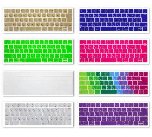 Японская Клавиатура кожа для Macboook A1706 A1707 Janpan язык буквы силиконовая клавиатура