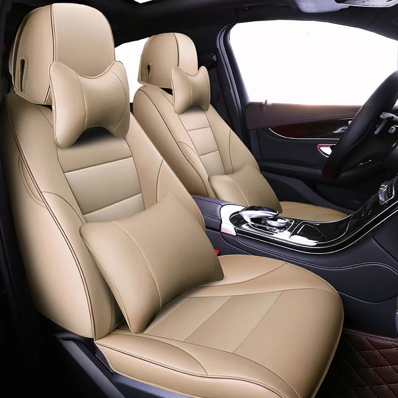 

ETOATUO Auto Leather car seat cover For bmw e46 e36 e39 accessories e90 x5 e53 f11 e60 f30 x3 e83 covers for vehicle seats