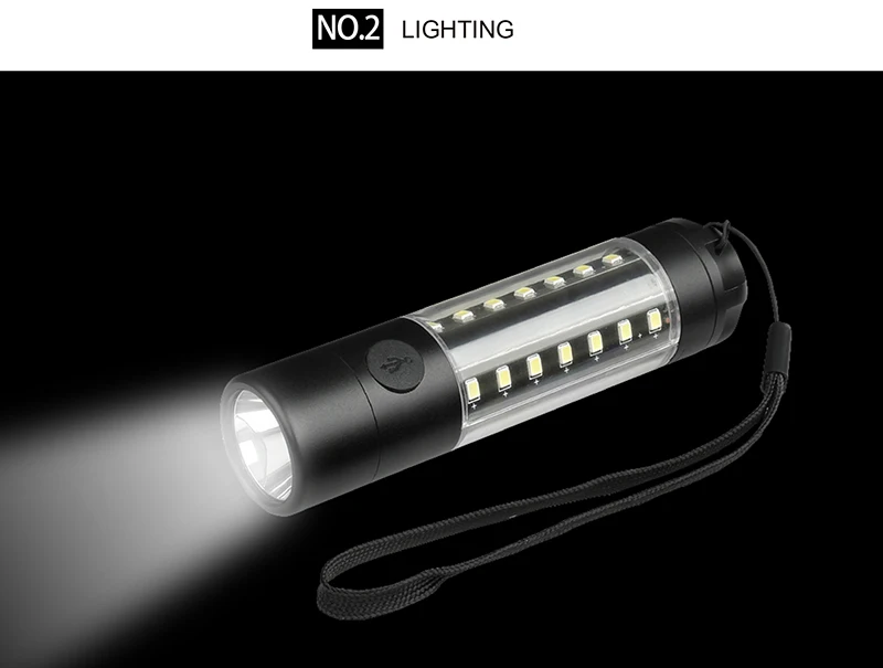 Z20Litwod 3509-A T6 + светодио дный COB светодиодный мини-фонарик перезаряжаемая вспышка света водостойкий алюминиевый фонарь Использование 18650