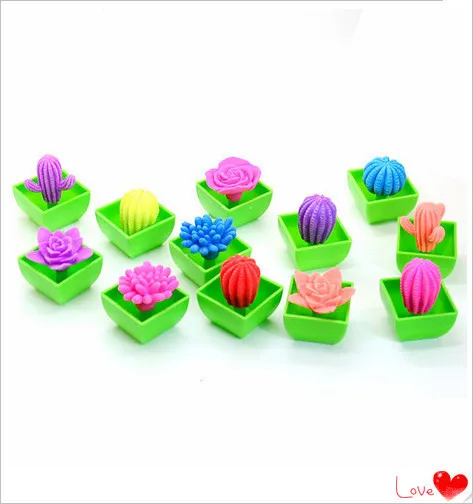 

1pc novelty nice plant pots swell with water growing up Creative children's interesting toys Christmas presents