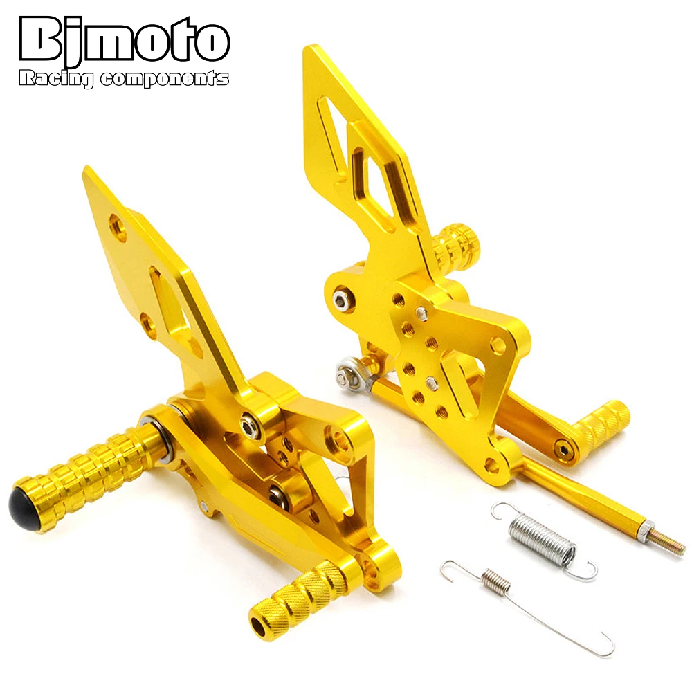 

R3 Motorcycle CNC Billet Adjustable Rearsets Footrest Foot Pegs Rear Sets for Yamaha YZF R25 2013-2018 YZF-R3 2015-2018 Racer